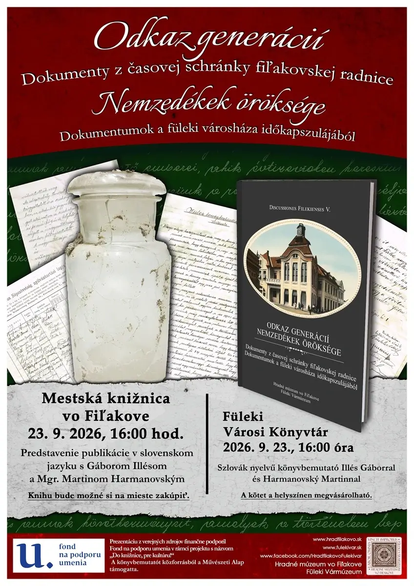 Odkaz generácií - časová schránka Fiľakovo